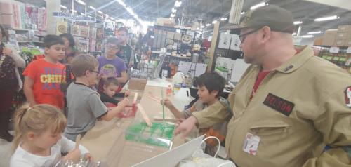 Slime Craft Warehouse 2018 Table side